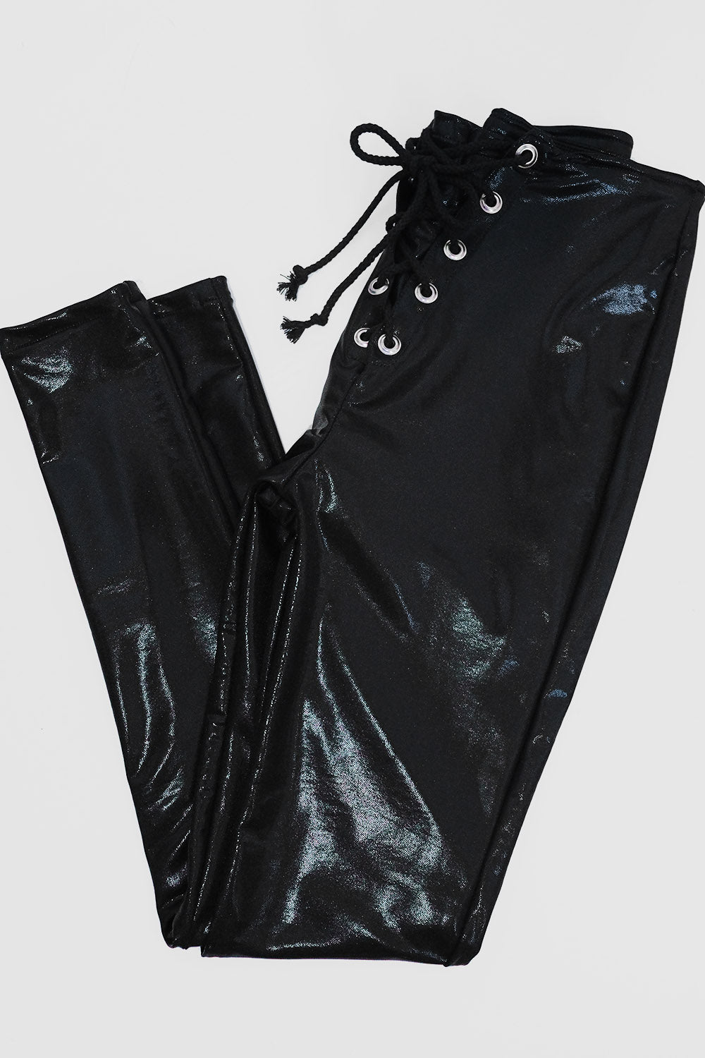 Liquid Onyx Grommet Pants | Made To Order