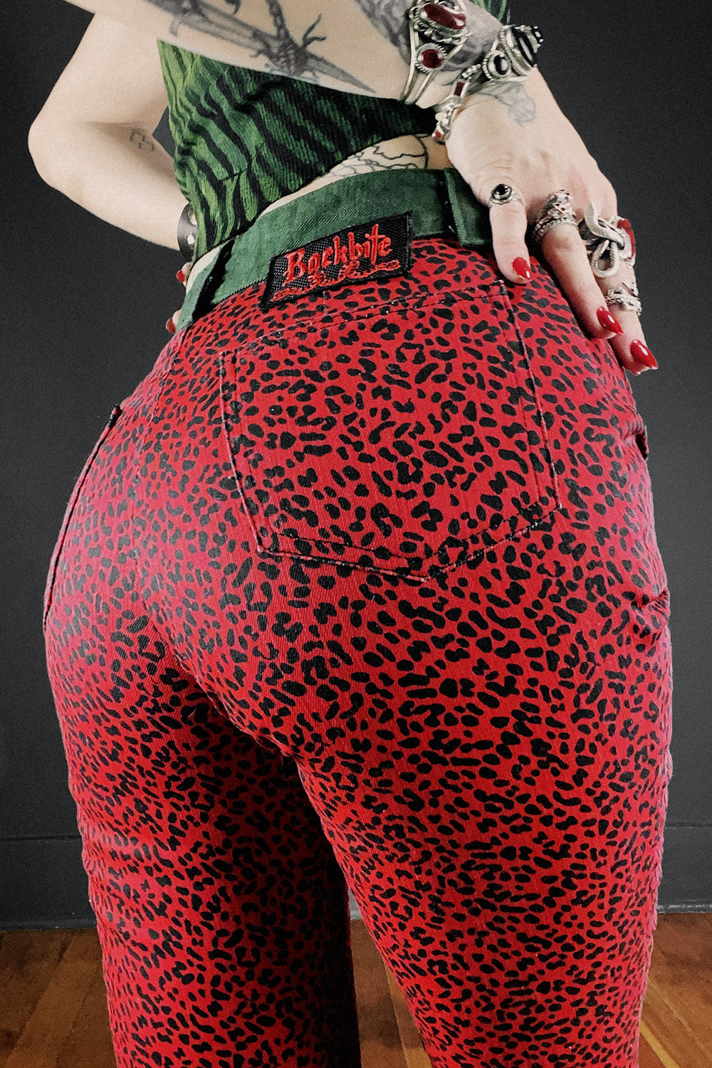 FLASH SALE! Trainspotting Pants: Red Army Leopard | Made To Order