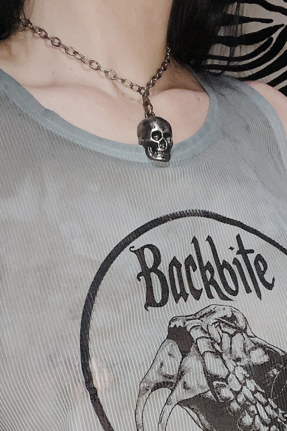 Skull Chain Necklace/Choker