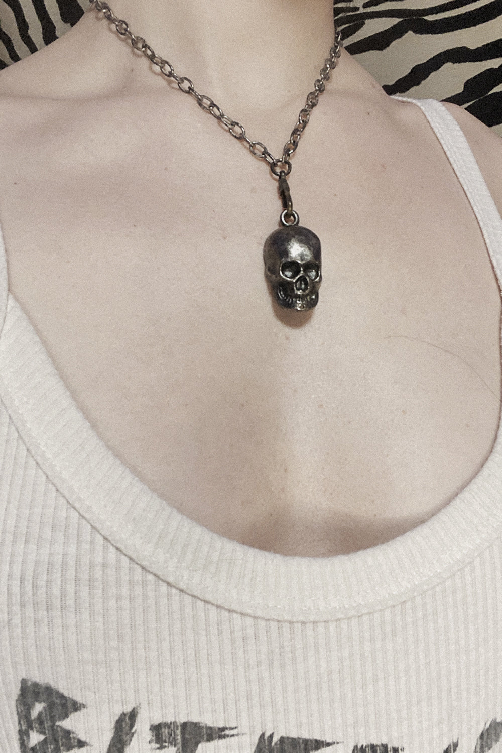 Skull Chain Necklace/Choker