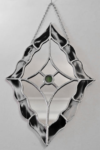 Venom Hanging Mirror - Handcrafted by Glass Revolver