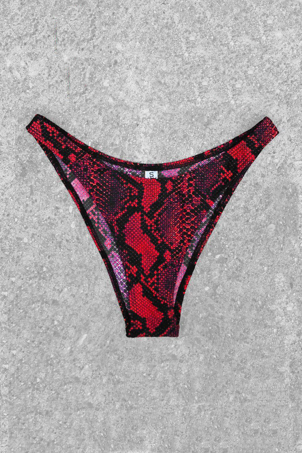 Smoke Show Bikini in Red Cobra | Out of Stock