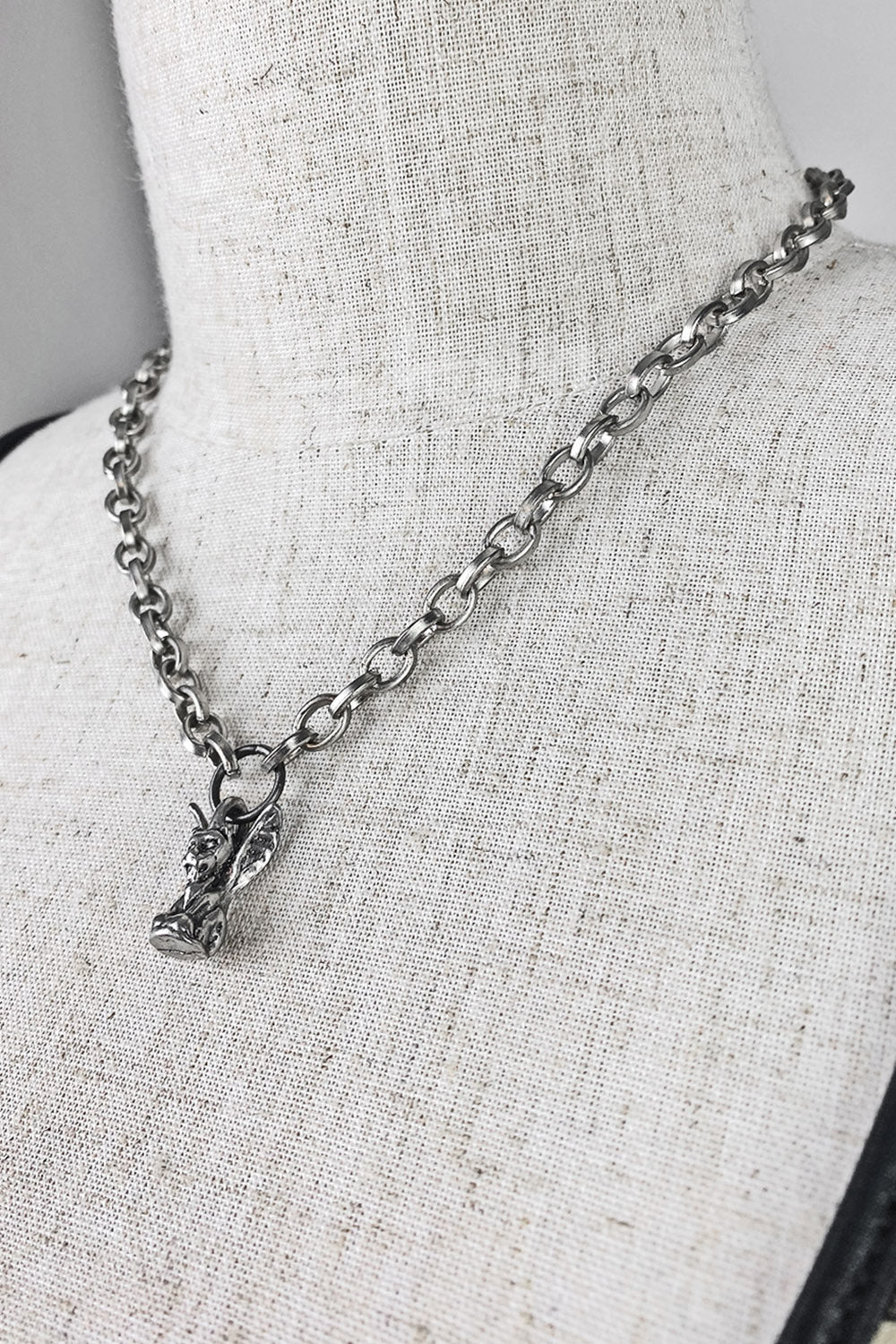 Gargoyle Cable Chain Necklace