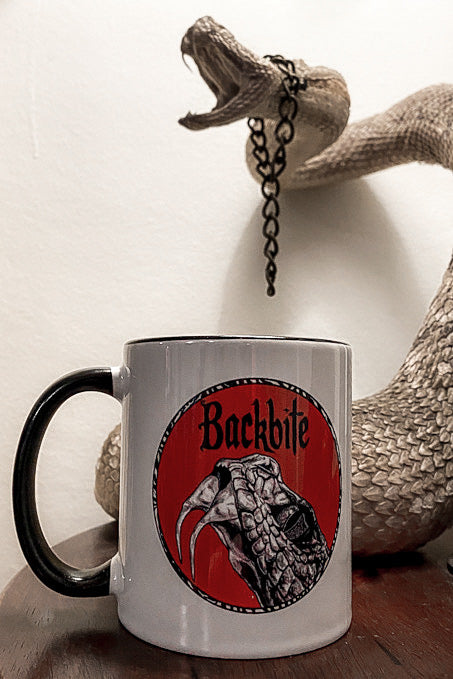 Backbite Snake Wrap-Around Bite Back 11oz Coffee Cup