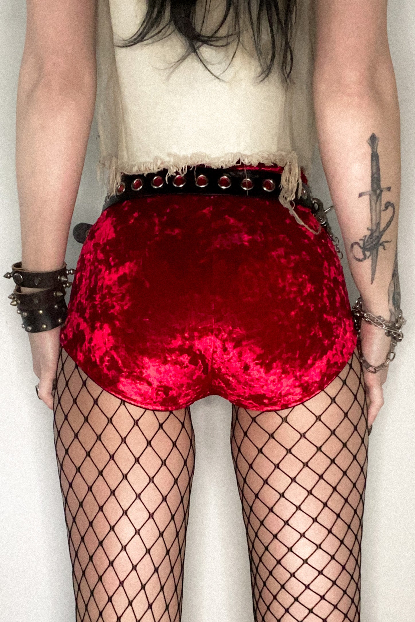 Red Velvet Hot Shorts | Made To Order