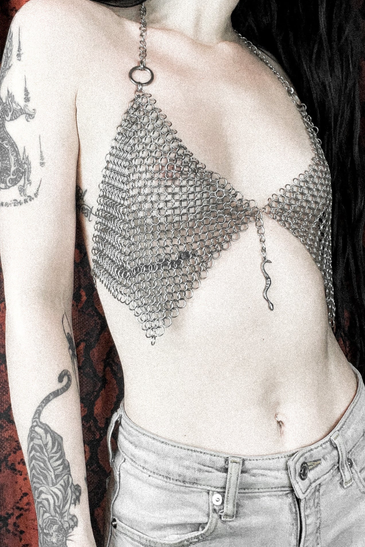 Chainmail Snake Charmer Top