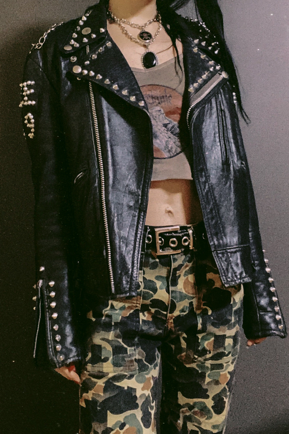 Ace 59 Vintage Studded Leather Jacket (Customized by hand in London)