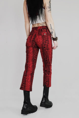 FLASH SALE! Trainspotting Pants: Leopard/Plaid | Made To Order